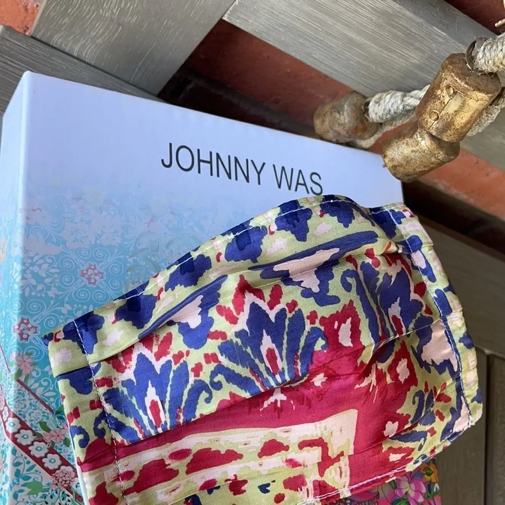 JOHNNY Was Silk Face Mask with Cotton back pocket